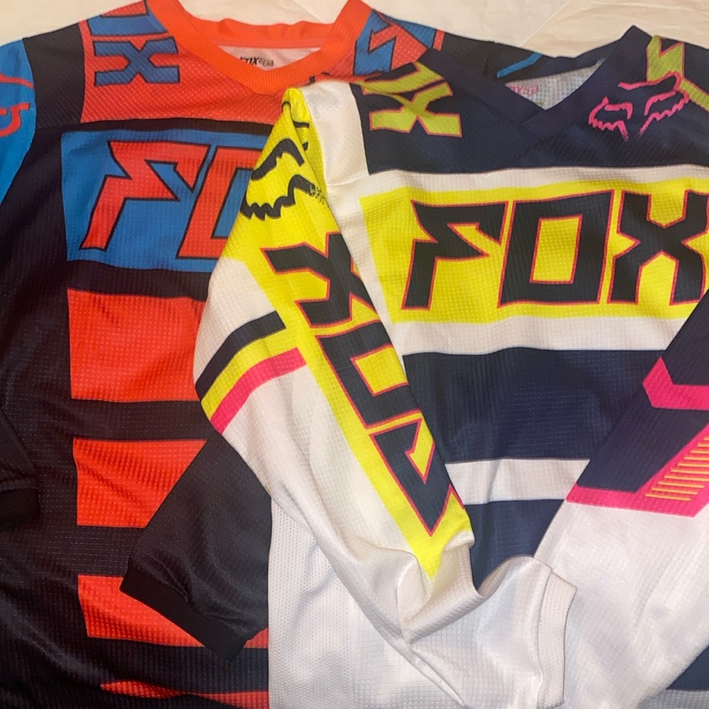 Preloved Fox racing jerseys